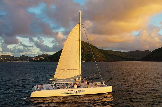 Champagne Sunset Sail in St. Lucia - Clean boat, practical details, and a smaller group feel