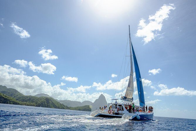Chocolate Decadence St.Lucia - Pitons snorkeling and the sail back: the best kind of ending