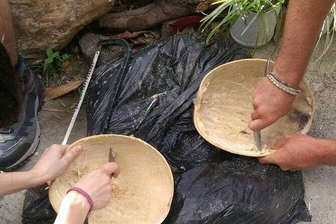 DIY Craft Your Own wooden Bowl : from a calabash fruit! - The calabash fruit to bowl process: step-by-step in plain terms