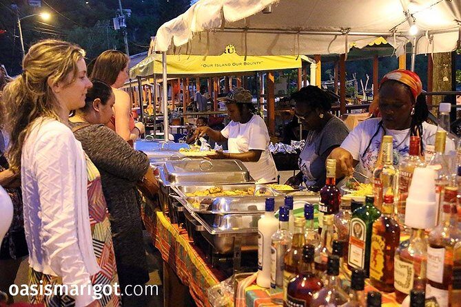 Friday Night Street Party in St. Lucia - Key Points at a Glance