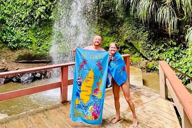 Good Vibes Tours with Dannyboy & Co. – Private Island Experiences - Marigot Bay quick stop with Michener-level views