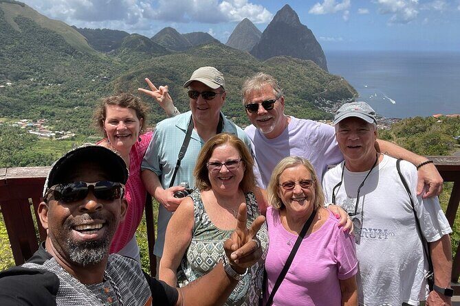 Good Vibes Tours with Dannyboy & Co. – Private Island Experiences - Toraille Waterfall near Soufrière and the 50-foot walk