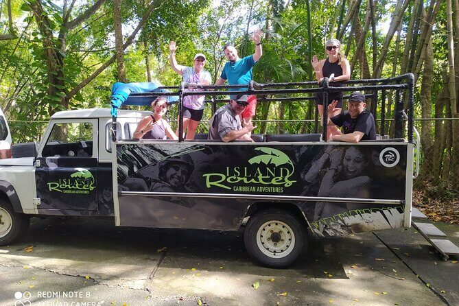 Jeep & Zipline Adventure in St. Lucia - The Waterfall Stop: Swim Cool-Off vs. Bird-Life Walk