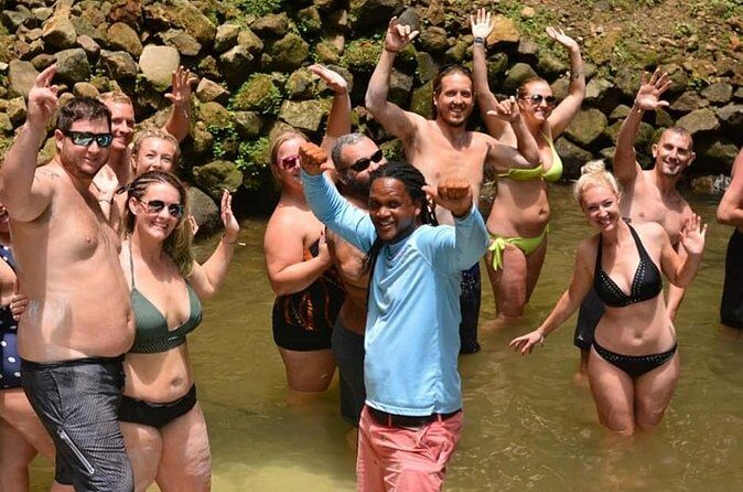 Land & Sea Adventure to Soufriere/Snorkelling/Mudbath/Lunch - Lunch, drinks, and the comfort factor at sea