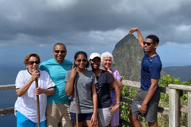 PRIVATE/ALL INCLUSIVE/LUNCH- Tet Paul Trail/Mud baths/Waterfall - Tet Paul Nature Trail and the Twin Pitons View