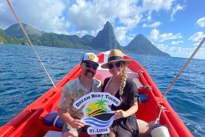 Private Boat Charter St. Lucia, boat tour to Soufriere. Full day - Key highlights you’ll feel right away