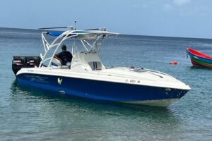 Private Boat Charter St. Lucia, boat tour to Soufriere. Full day - From pickup to the first snorkel stop: how the timing works