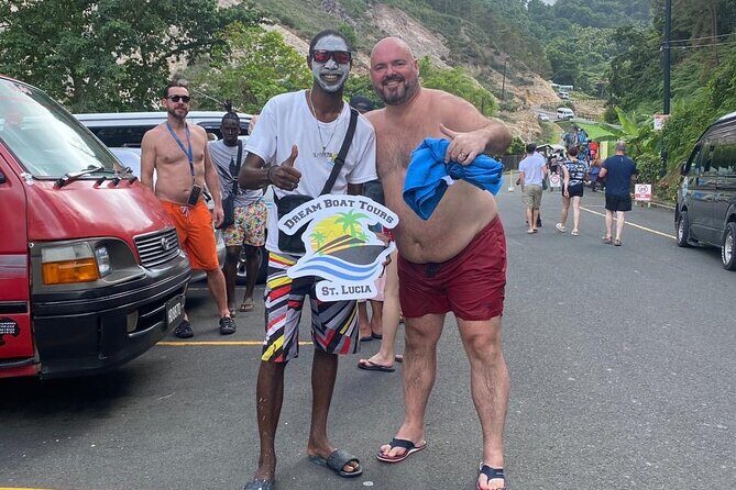 Private Boat Charter St. Lucia, boat tour to Soufriere. Full day - Soufrière add-ons: Sulphur Springs mud baths and Piton Falls
