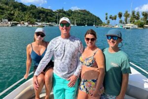 Private Boat Charter St. Lucia, boat tour to Soufriere. Half day. - Marigot Bay Orientation and the Fishing Village Drive-By