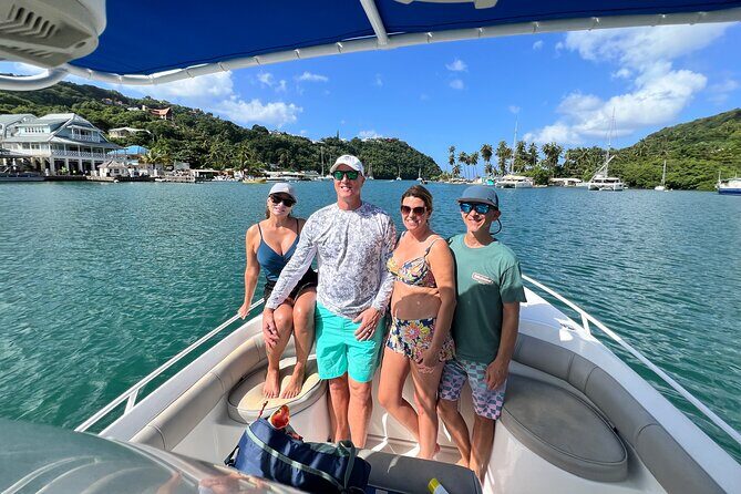 Private Boat Charter St. Lucia, boat tour to Soufriere. Half day. - Optional Soufriere Mud Baths and Other Small Add-Ons