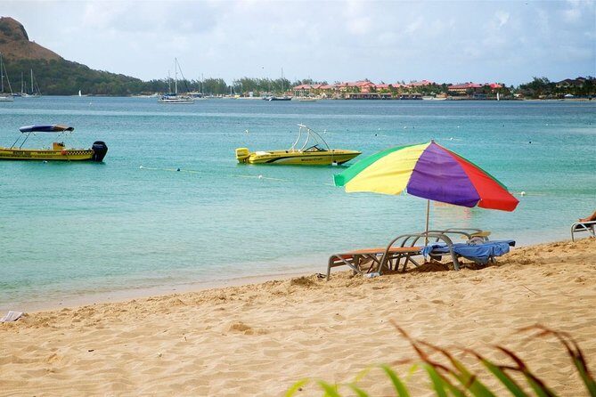 Reduit Beach Round-Trip Shuttle Service - Rodney Bay Village next door: shopping and snacks without a long haul