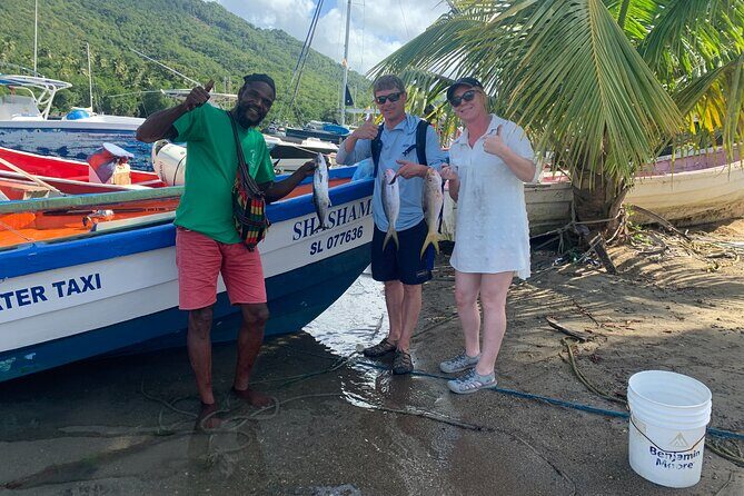 Shashamane experience private boat charter Marigot bay st lucia - Anse Coche and Anse Chastanet: beach time that feels less rushed