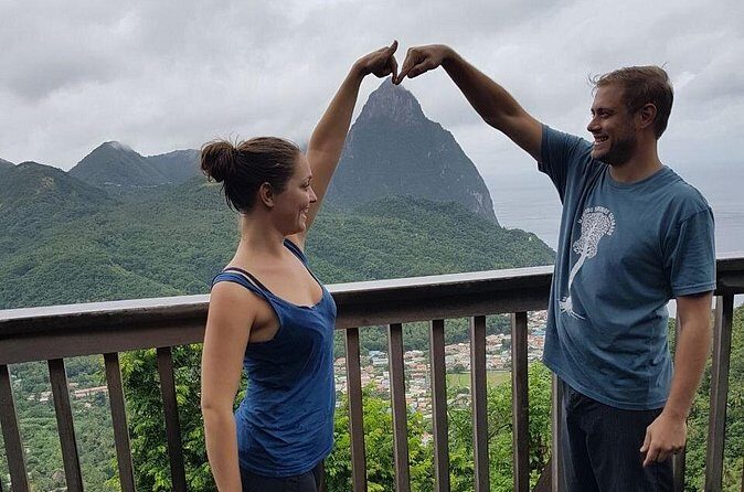 Soufriere Experience Tour - Marigot Bay and Morne Fortune: start with a scenic local angle