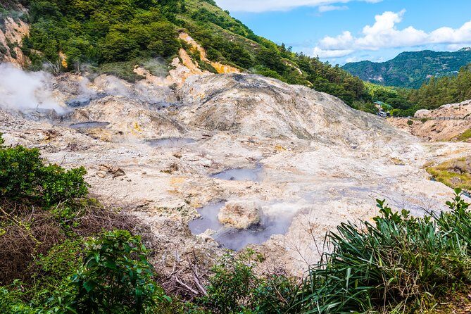 Soufriere Island Delight - Diamond Falls Botanical Gardens: A 17-Meter Waterfall Walk