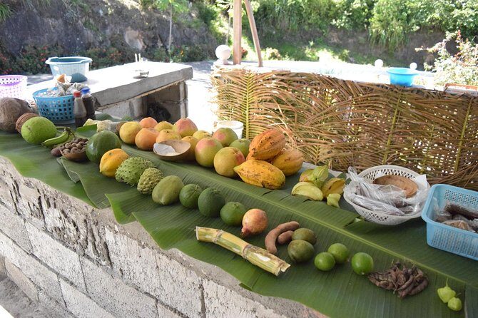 Soufriere Tour - Piton Falls: soak time with natural hot water
