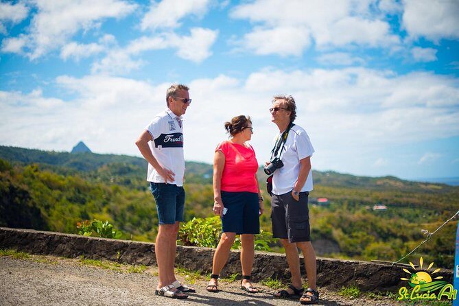 Soufriere Tour - Gems of the West - Stop 2: La Soufriere Drive-In Volcano (and Sulphur Mud Baths)