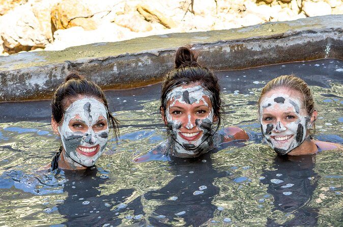 Soufriere Volcano Jeep Safari - Sulphur Springs: mineral mud baths from a volcano