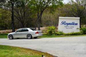 St Lucia Airport Private Transfer to Royalton Resort - The pickup flow at UVF: where your car actually shows up