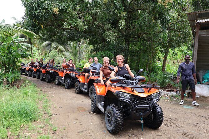 St Lucia ATV Tour : Waterfall, Plantation, Beach and Distillery - Key highlights you should know