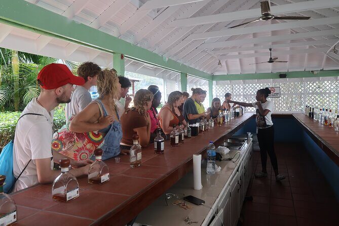 St Lucia ATV Tour : Waterfall, Plantation, Beach and Distillery - Saint Lucia Distillers rum tasting: when it’s included and what it feels like