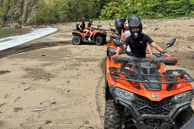 St Lucia ATV Tour : Waterfall, Plantation, Beach and Distillery - Guides and group size: why small groups feel better on ATVs