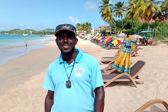 St. Lucia Beach Day with Paradise Beach Comforts & Transportation - Reduit Beach: Your 4 Hours of Real Beach Time