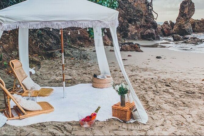 St Lucia Beachfront Sunset Picnics - What you’re really buying: a private beachfront sunset setup