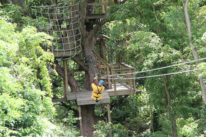 St. Lucia Morne Coubaril Estate Zipline Experience - What to wear (and why your outfit may not survive)
