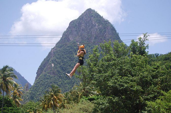 St. Lucia Morne Coubaril Estate Zipline Experience - Where this fits best: families, thrill seekers, and height-fear planners