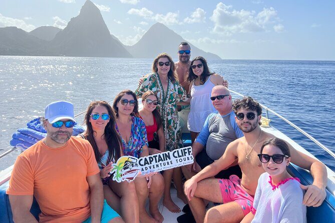 St. Lucia Private Boat to Soufriere:Snorkeling, Sightseeing,Beach - A private West Coast day, without the crowd shuffle