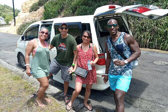 St.Lucia Private Island Tour - Anse Cochon rum sampling and the Canaries photo stop