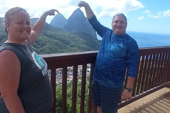 St.Lucia Private Island Tour - La Soufriere drive-in volcano mud baths: the main event