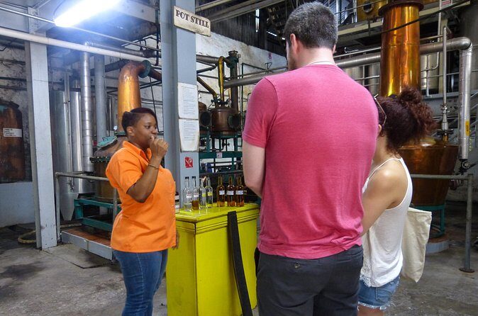 St Lucia Rum Tasting and Tour - Getting there from Castries: Morne Fortune and Marigot Bay views