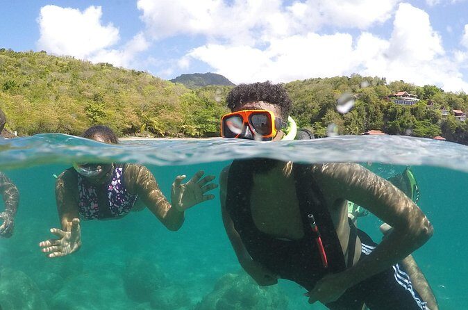 St Lucia Snorkeling Tour with Lunch - Lunch onboard: the food break that makes the snorkel day actually enjoyable