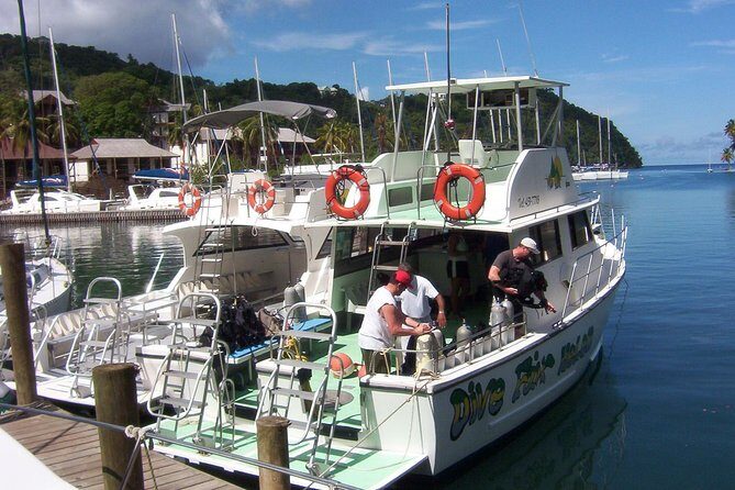 St Lucia Snorkeling Tour with Lunch - Two snorkeling stops from anchor: how the guide setup helps beginners