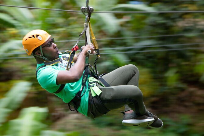 St. Lucia Zip line, Aerial Tram and Hiking tour Ultimate 3 - How the day flows: tram up, canopy flying, hike back